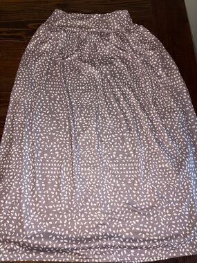 Women’s grayish Printed A-Line Skirt